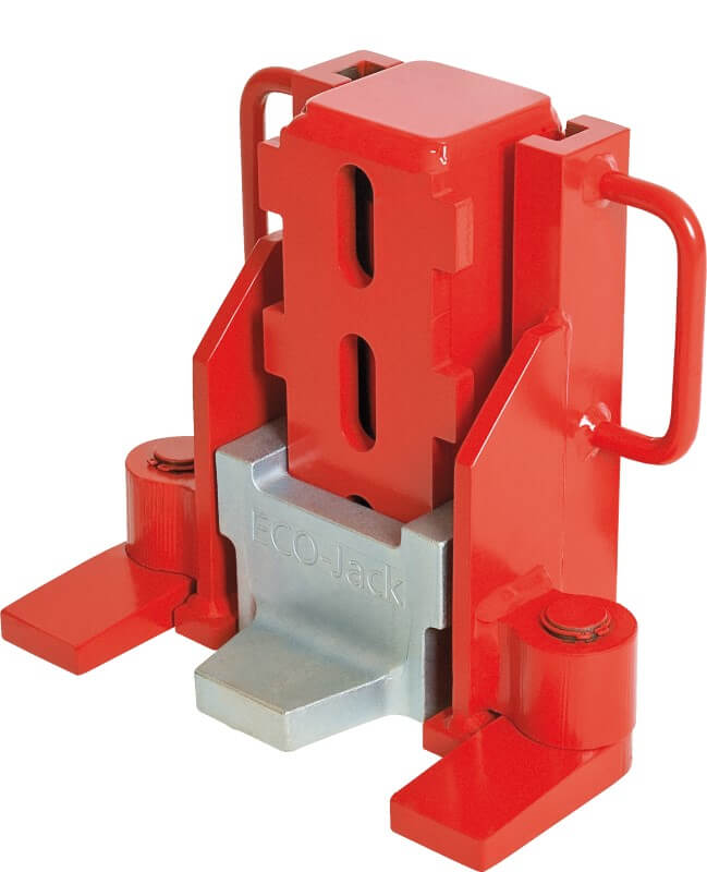 Hydraulic toe jacks