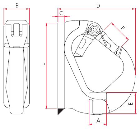 WOH Series hoisting hooks